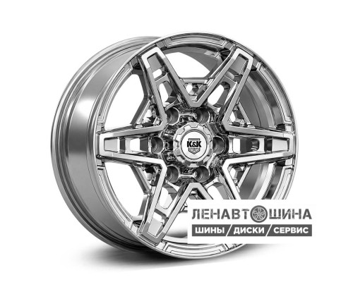 КиК R17 / 8J PCD 6x139.7 ЕТ 36 ЦО 100.1 Блэкберн
