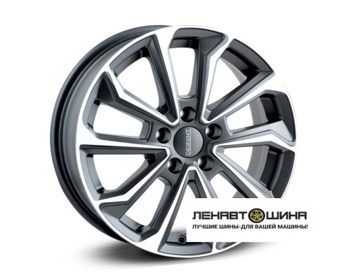 Dezent R17 / 7J PCD 5x108 ЕТ 50 ЦО 63.4 KS dark