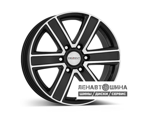 Dezent R18 / 8J PCD 6x139.7 ЕТ 35 ЦО 67.1 TJ dark