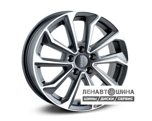 Dezent R16 / 6.5J PCD 5x108 ЕТ 50 ЦО 63.4 KS dark
