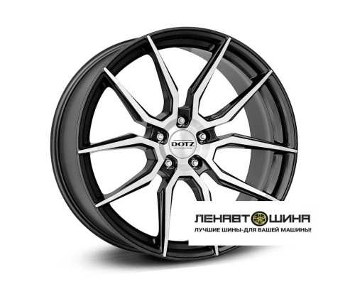 Dotz R19 / 8.5J PCD 5x108 ЕТ 45 ЦО 70.1 Misano dark