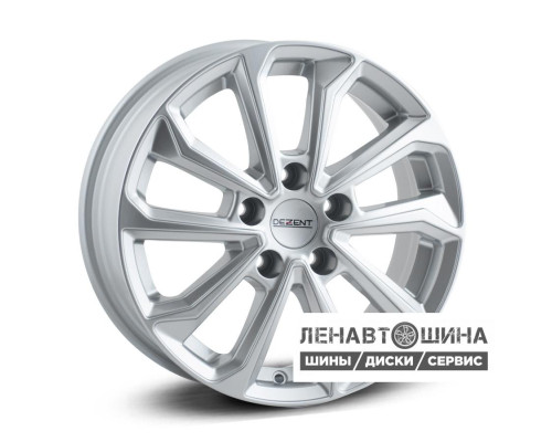 Dezent R16 / 6.5J PCD 5x114.3 ЕТ 50 ЦО 67.1 KS silver